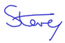 Steve's signature